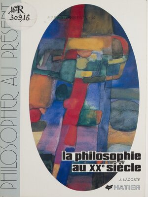 cover image of La Philosophie au XXe siècle